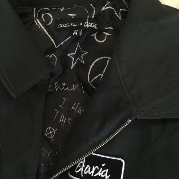 Dolls Kill Daria jacket size M New (oversized fit to XL) - Picture 3 of 3